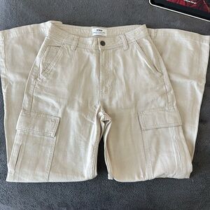 Cotton On Men's Light Tan Cargo Pants